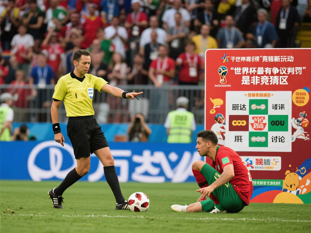 世界杯“争议判罚”评选开启，体彩推出“黑白竞猜专区